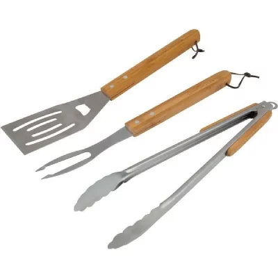 CAMPINGAZ  Set de 3 ustensiles 2000030869 Bois 17 x 47 x 3,8 cm