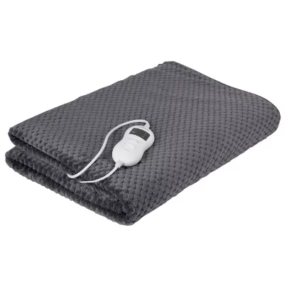 CAMRY  CR-7416 Couverture chauffante, Polyester, Gris, 150 x 100