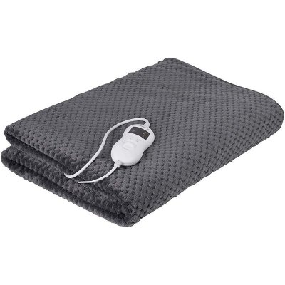 CAMRY  CR-7416 Couverture chauffante, Polyester, Gris, 150 x 100
