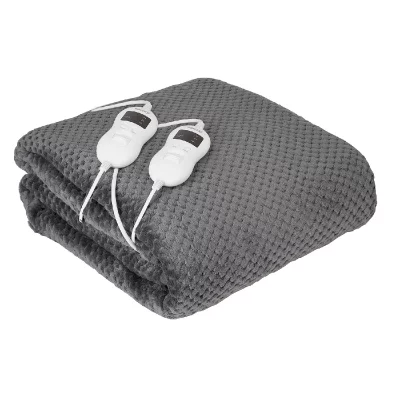 CAMRY  CR-7417 Chauffe Lit, Polyester, Gris, 150x160