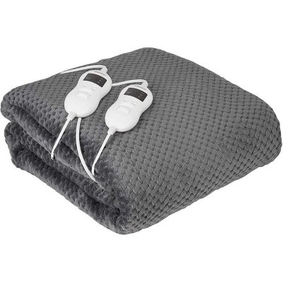 CAMRY  CR-7417 Chauffe Lit, Polyester, Gris, 150x160