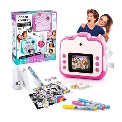 CANAL TOYS  - Creator - Appareil Photo Instantan&eacute; - Rose - CLK 055