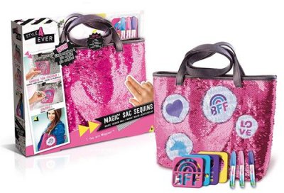 STYLE FOR EVER CANAL TOYS - MAGIC SEQUIN - Sac DIY