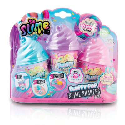 SLIME DIY Canal Toys- So DIY-Slime Fluffy-Pack de 3 shakers-SSC 101, Multicolore