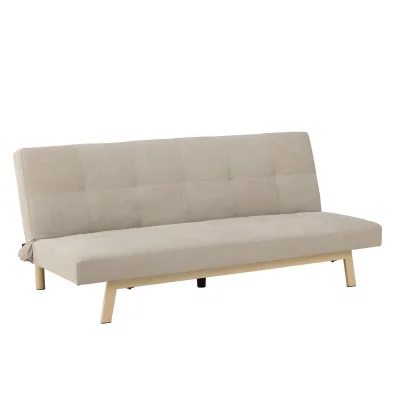 PARIS PRIX Canap&eacute; Convertible ""Bodil"" 180cm Beige