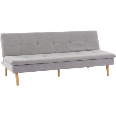 SABAIDECO Canap&eacute; convertible  AGATHE 3 places 180 cm greige