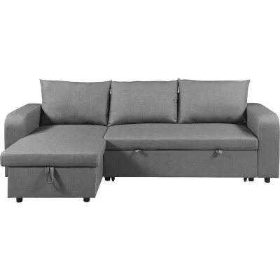 HABITAT ET JARDIN Canap&eacute; D'angle R&eacute;versible/convertible En Tissu ""victor"" - 3 Places - Gr