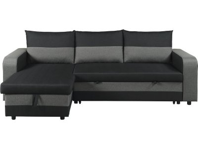 HABITAT ET JARDIN Canap&eacute; D'angle R&eacute;versible/convertible En Tissu ""victor"" - 3 Places - No