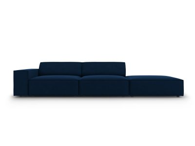 MICADONI HOME Canap&eacute; droit ""jodie"", 3 places, bleu roi, velours MIC_3SOR_51_F1_JODIE4