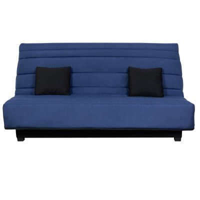 RELAXIMA Canap&eacute; lit Axel CC 130 mousse 35 kg couette marine