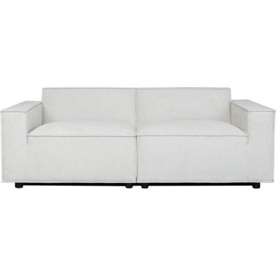 SABAIDECO Canap&eacute; modulable - 3 places - IGOR - Tissu Beige - 198 x 94 x 70 cm
