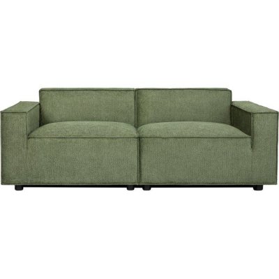 SABAIDECO Canap&eacute; modulable - 3 places - IGOR - Tissu Kaki - 198 x 94 x 70 cm