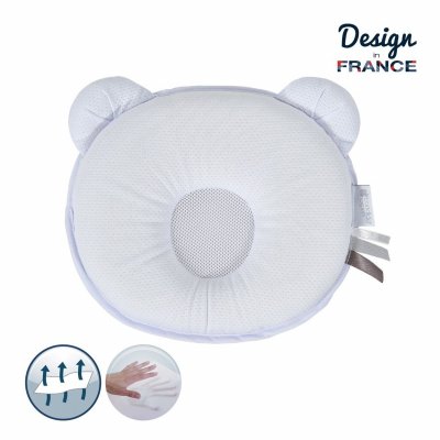 CANDIDE  Coussin P'tit Panda Air+, blanc 