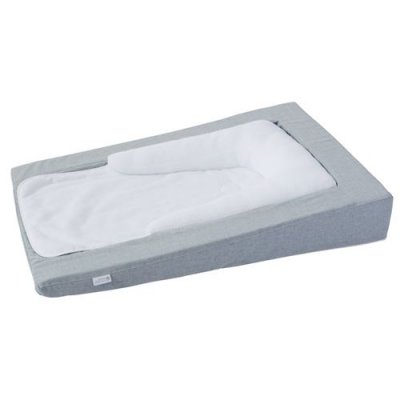 CANDIDE  - Matelas &agrave; langer douillet &eacute;volutif gris chin&eacute;