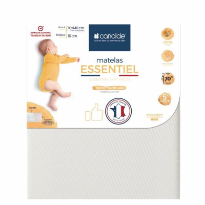 CANDIDE  Matelas Essentiel 70 x 140 cm 