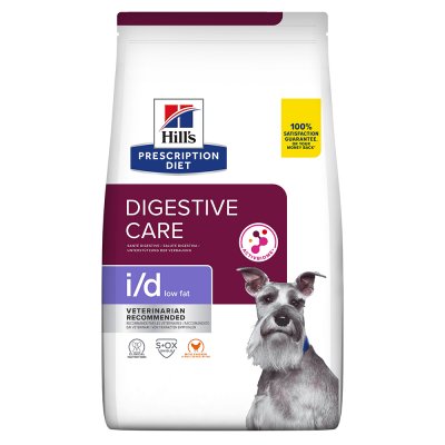 HILL&APOS;S PRESCRIPTION DIET Canine i / d Faible teneur en gras de poulet Digestive Care 1.5 Kg