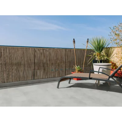 NORTENE Canisse poly&eacute;thyl&egrave;ne Fency wick marron, H.150 cm x L.300 cm