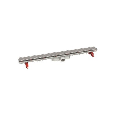 NICOLL Caniveau De Douche Docia  Faible Hauteur Avec Grille - 50X890Mm