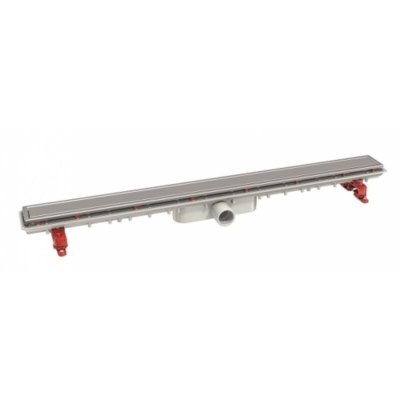 NICOLL Caniveau De Douche Docia  Faible Hauteur Avec Grille - 50X990Mm