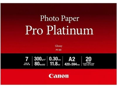 CANON CANO PAPIER PHOTO PRO PLATINIUM A2