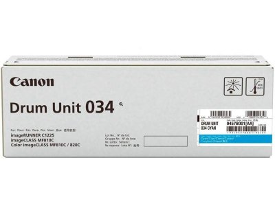 CANON  034 - cyan - original - kit tambour