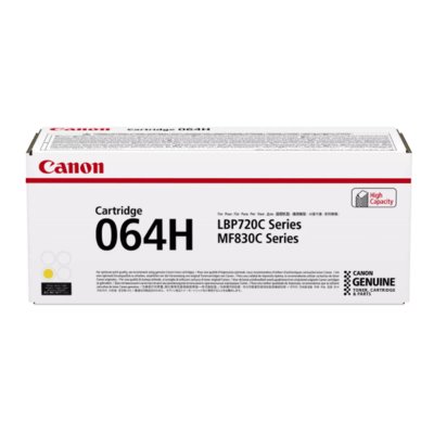 CANON  064H - jaune - original - cartouche de toner