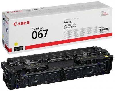CANON  067 Cartouche de toner 1 pi&egrave;ce(s) Original Jaune