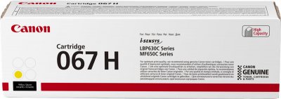 CANON  067H Cartouche de toner 1 pi&egrave;ce(s) Original Jaune