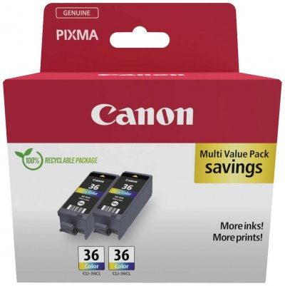 CANON  1511B025 Multipack Plusieurs couleurs Original CLI-36