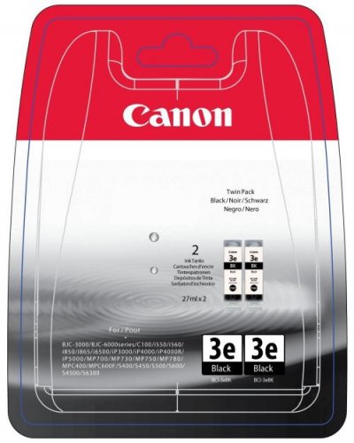 CANON  3e - Multipack BCI-3EBK - Noir