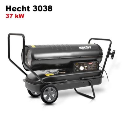 HECHT Canon &agrave; chaleur  3038 Diesel - Chauffage &agrave; l'huile 37kW - 38L - 295m2