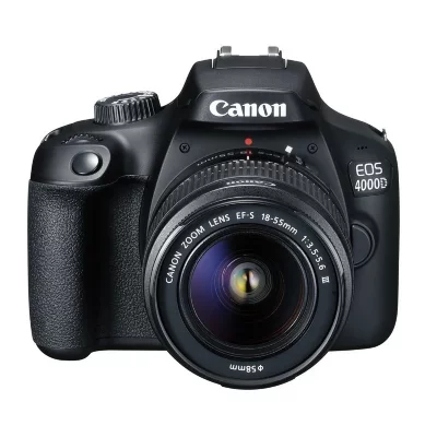 CANON  APN Reflex EOS 4000D + EF-S18-55 mm - Noir