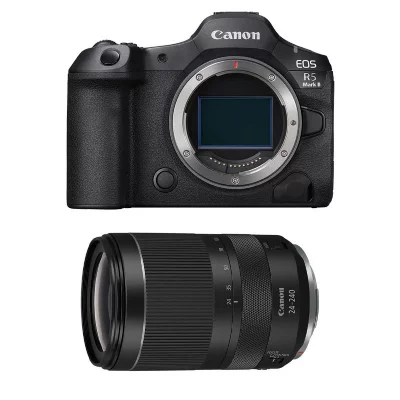 CANON  appareil photo hybride eos r5 mark II + rf 24-240mm f/4-6.3 is usm 