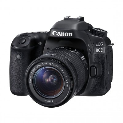 CANON  Appareil photo reflex EOS 80D + objectif 18-55mm IS STM