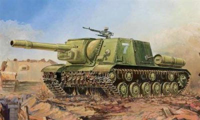 ZVEZDA Canon Automoteur Su-152  1/100
