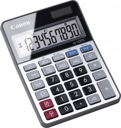 CANON  Calculatrice Ls-102tc One Size Silver / Black