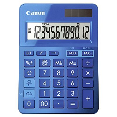 CANON  Calculatrice LS-123K - Bleu