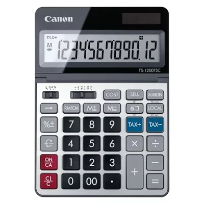 CANON  Calculatrice Ts-1200tsc Dbl One Size Black