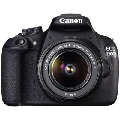 CANON   EOS 1200D + Objectif 18-55 mm IS II f/3.5-5.6 Noir