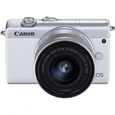 CANON   eos m200 corps + ef-m 15-45mm is noir