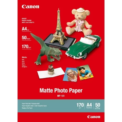 CANON   matte photo paper (5 sheets) noir