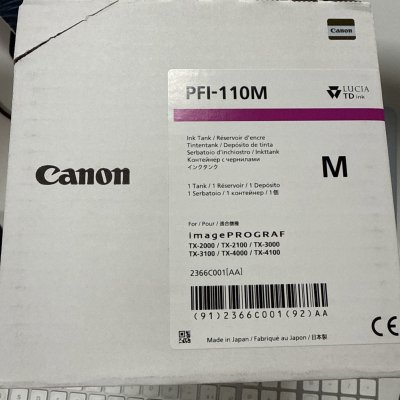CANON   pfi-110 m noir