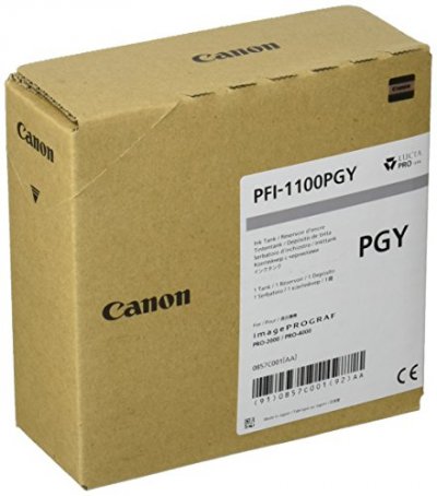 CANON  Cartouche Encre Pfi-1100pgy (0857c001) Gris Photo 