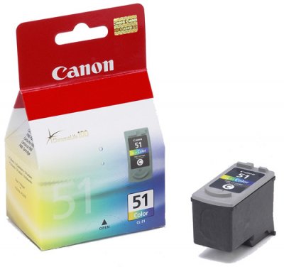 CANON  CL-51 Cartouche d'encre Couleurs