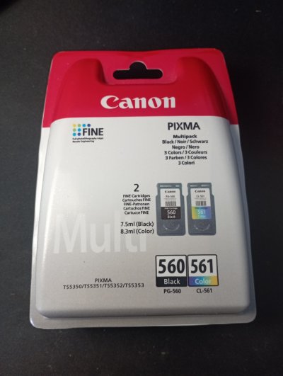 CANON  CL541/PG540 XL BLACK/COLOUR + GP501