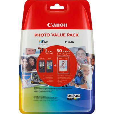 CANON  CL541/PG540 XL BLACK/COLOUR + GP501