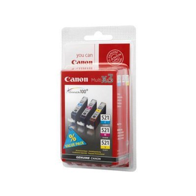 CANON  CLI-521 Multipack 3 couleurs