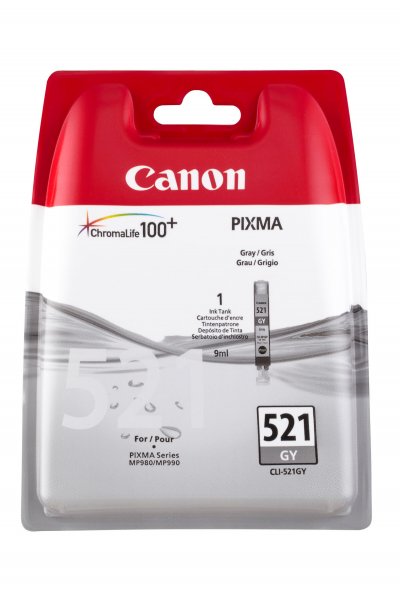CANON  CLI-521GY Gris