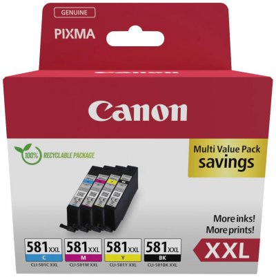 CANON  CLI-581XXL BK/C/M/Y Multipack