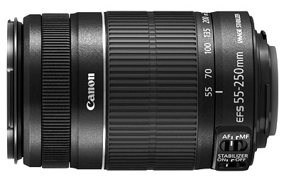 CANON  EF-S 55 - 250 mm f/4.0 - 5.6 IS II
